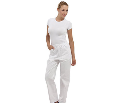 Pantalone star comfort bianco