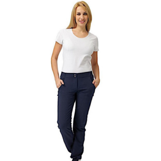 Pantalone felpato blu