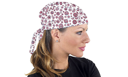 Cappellino fantasia pois