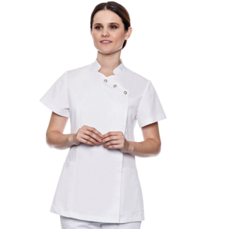 Casacca Bottoni Automatici Bianco