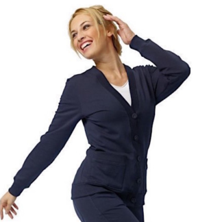 Cardigan felpato Blu
