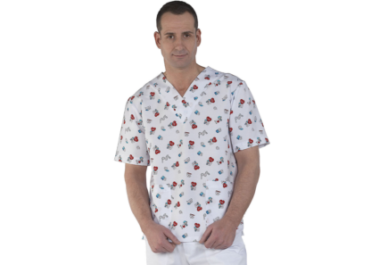 Casacca Sorriso Bianco (unisex)