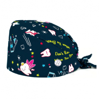 Bandana fantasia denti blu