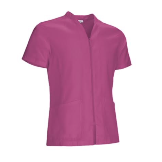 Casacca Slim Zip Fucsia
