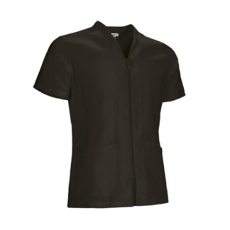 Casacca Slim Zip Nera